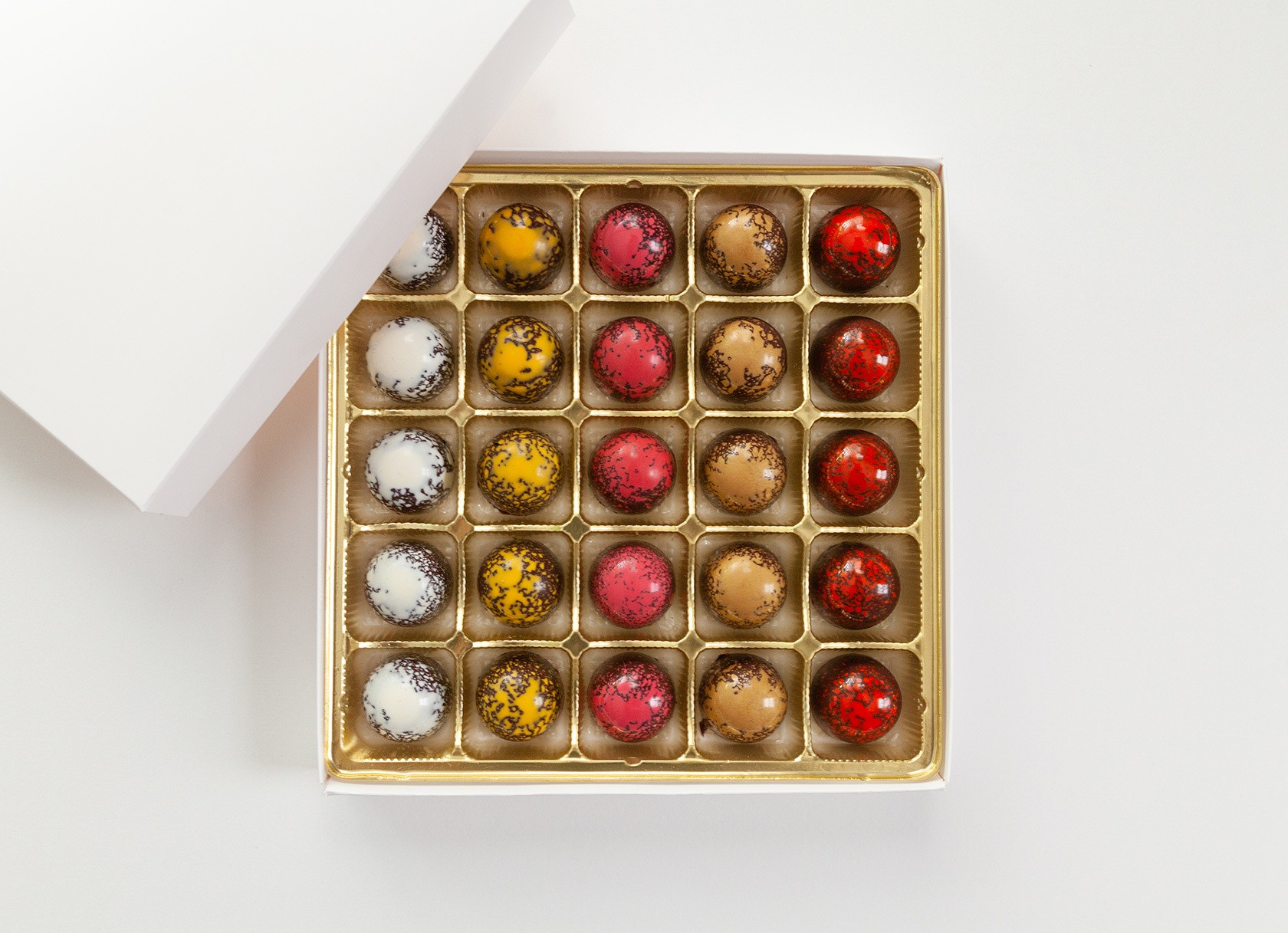 25-Piece Assorted Box - Sanaa Chocolates